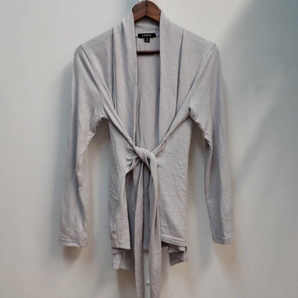 Crossbody Wrap Long Sleeve Top